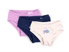 Name It pastel lavender mix Gurli Gris underbukser (3-pak)